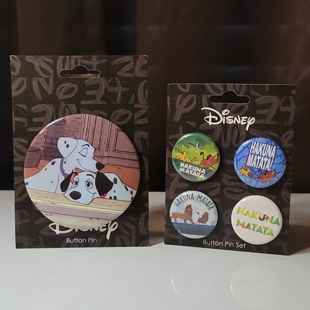Disney Button Pins